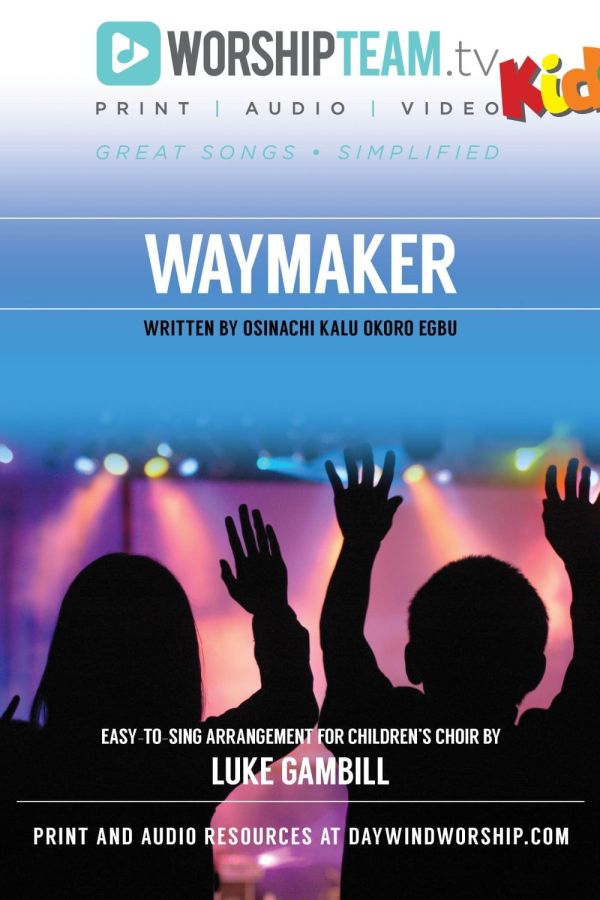 Waymaker – Kids Worship Version cover art by Daywind Worship